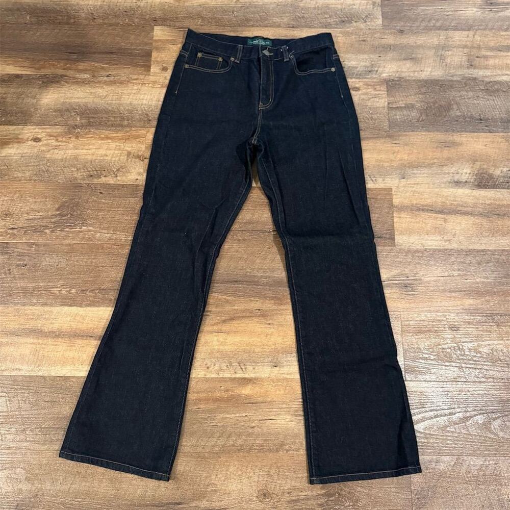 Lauren Ralph Lauren Dark Blue Flare Jeans